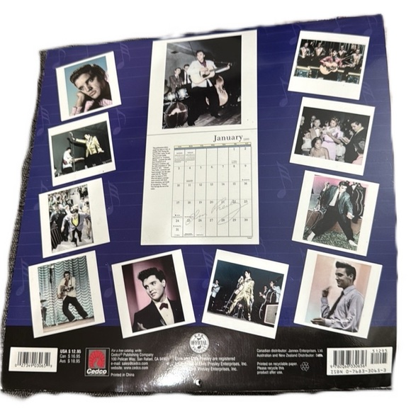 Elvis Presley 1999 Calendar - Picture 3 of 6